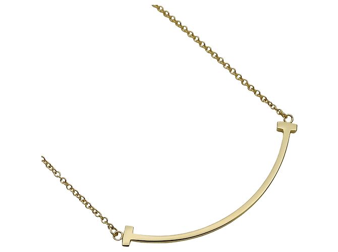 Autre Marque Collar Tiffany & Co. Smile Small en oro amarillo Dorado - vista 3