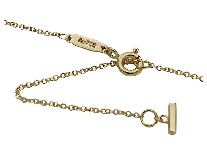 Autre Marque Collar Tiffany & Co. Smile Small en oro amarillo Dorado - vista 4