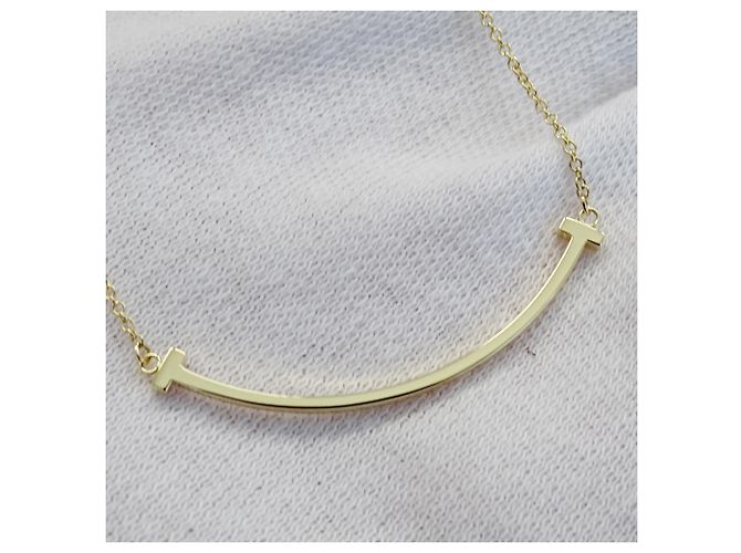 Autre Marque Collar Tiffany & Co. Smile Small en oro amarillo Dorado - vista 6