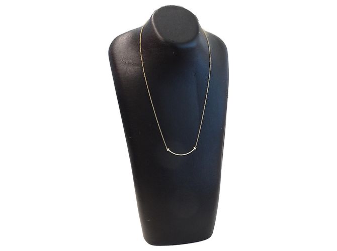 Autre Marque Collar Tiffany & Co. Smile Small en oro amarillo Dorado - vista 8