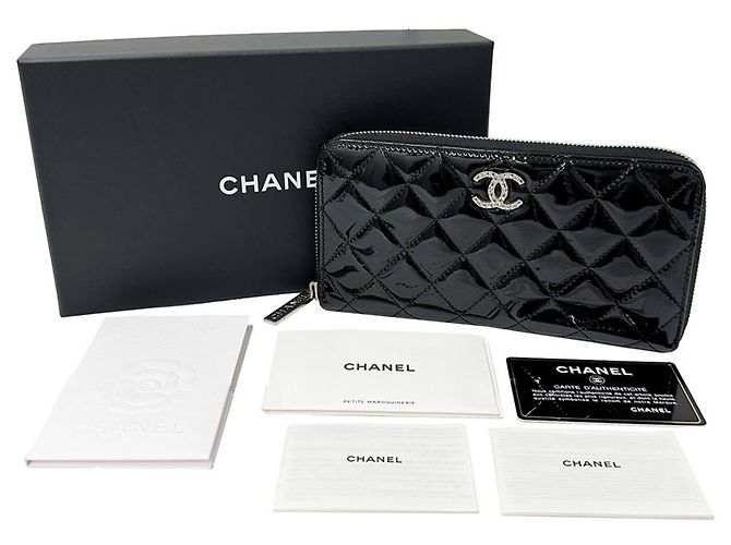 Chanel Matelasse Long Wallet Black - view 5