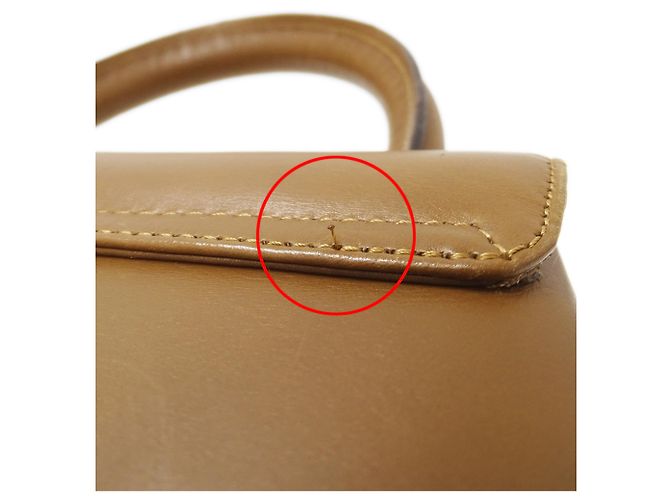 Borsa a mano in pelle marrone Salvatore Ferragamo - vista 11