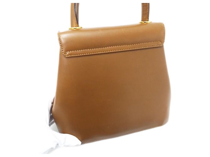 Borsa a mano in pelle marrone Salvatore Ferragamo - vista 9