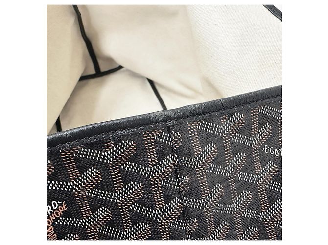 Bolso Tote Goyard Saint Louis PM Negro - vista 10