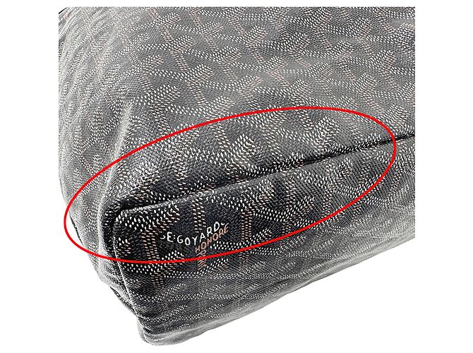 Bolso Tote Goyard Saint Louis PM Negro - vista 13