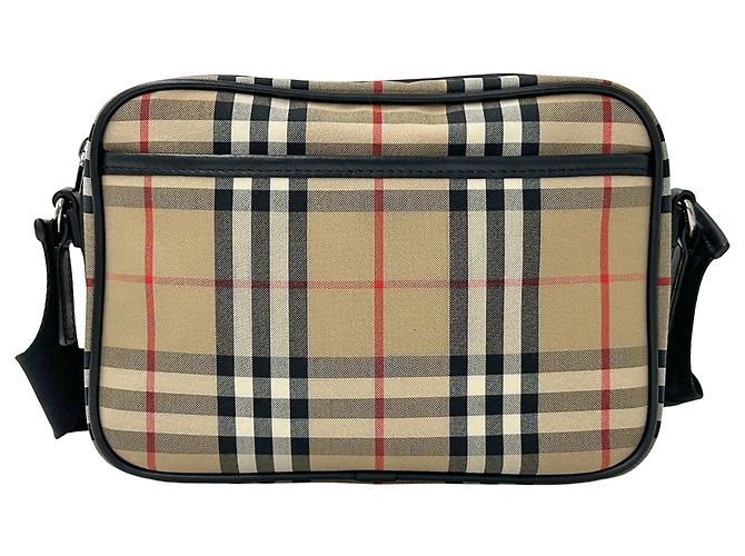 Burberry Handtasche aus beigem Canvas - Ansicht 2