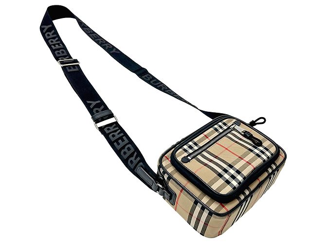 Burberry Handtasche aus beigem Canvas - Ansicht 4