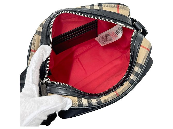 Burberry Handtasche aus beigem Canvas - Ansicht 5