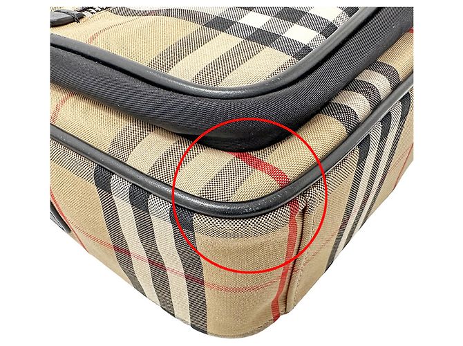 Burberry Handtasche aus beigem Canvas - Ansicht 7