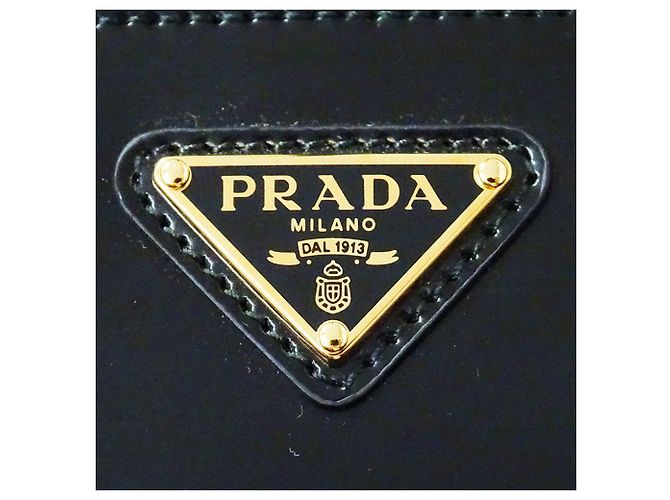 Borsa secchiello Prada Duet Re-Nylon Nero - vista 10