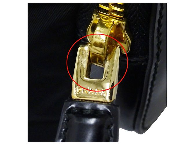 Borsa secchiello Prada Duet Re-Nylon Nero - vista 12