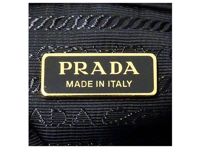 Borsa secchiello Prada Duet Re-Nylon Nero - vista 9