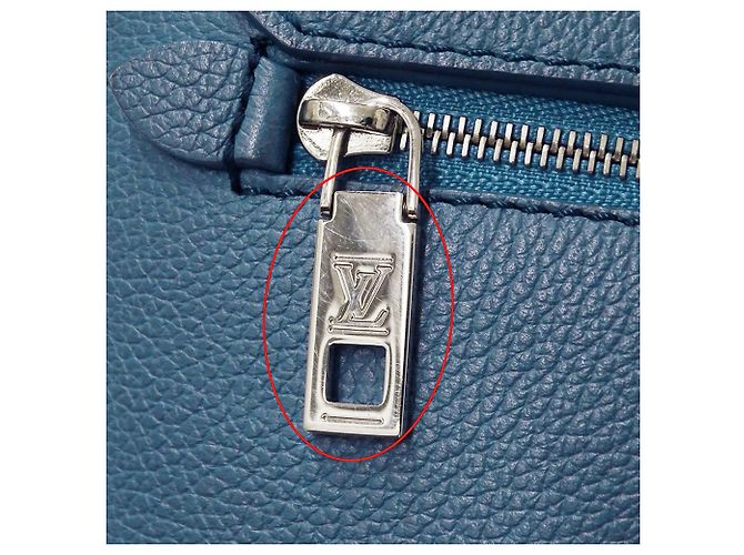 Louis Vuitton My Lockme Handtasche Blau Roh - Ansicht 11