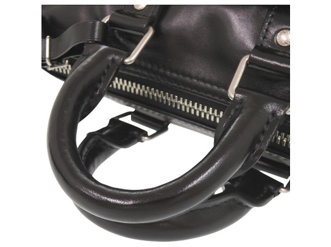 Sac à main Louis Vuitton Keepall Cargo Bandoulière 25 Noir - vue 6