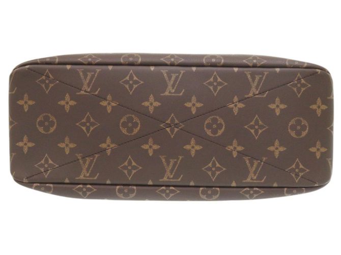 Saco Tote Louis Vuitton em couro Monogram castanho Marrom - vista 4