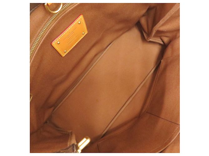 Saco Tote Louis Vuitton em couro Monogram castanho Marrom - vista 6