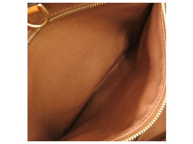 Saco Tote Louis Vuitton em couro Monogram castanho Marrom - vista 7