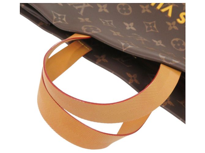 Saco Tote Louis Vuitton em couro Monogram castanho Marrom - vista 8