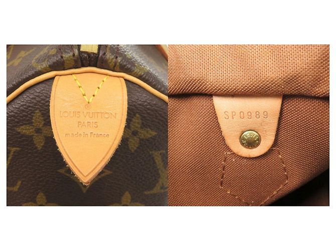 Bolsa Louis Vuitton Speedy 25 Monogram Marrom - vista 10