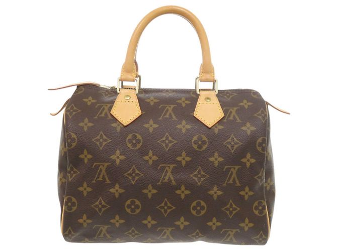 Bolsa Louis Vuitton Speedy 25 Monogram Marrom - vista 2