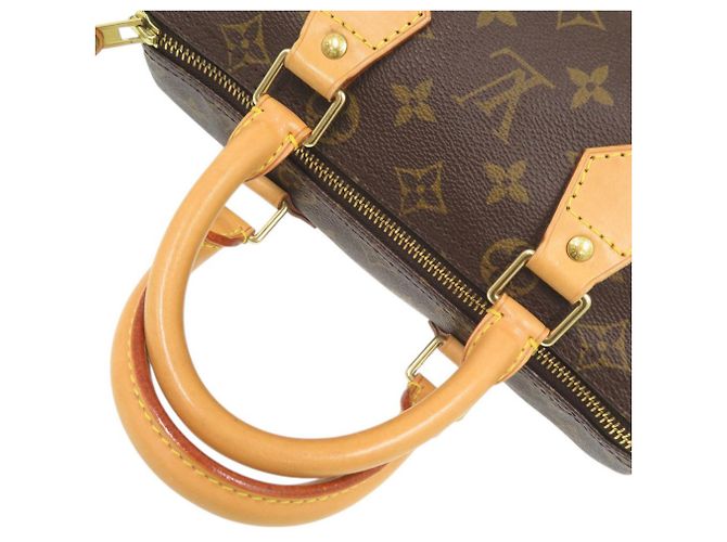Bolsa Louis Vuitton Speedy 25 Monogram Marrom - vista 7