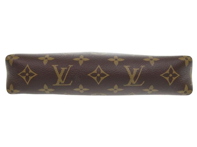 Louis Vuitton Pallas Clutch Shoulder Bag Brown - view 3
