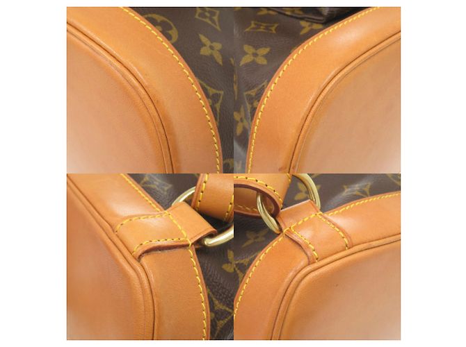Mochila Louis Vuitton Montsouris GM Monogram Castaño - vista 4