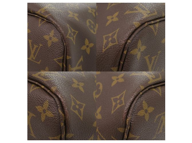 Sac cabas Louis Vuitton Neverfull MM Monogram en Cerise Fuschia - vue 4
