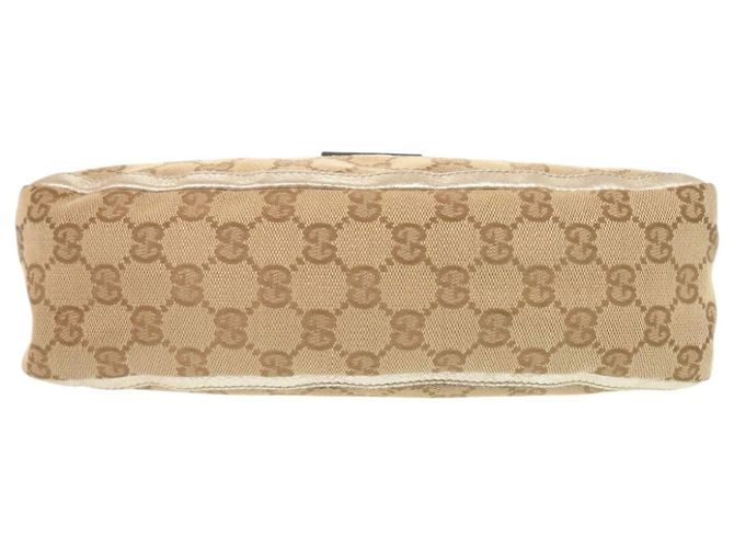 Gucci Abbey GG Canvas Schultertasche Beige Golden - Ansicht 3