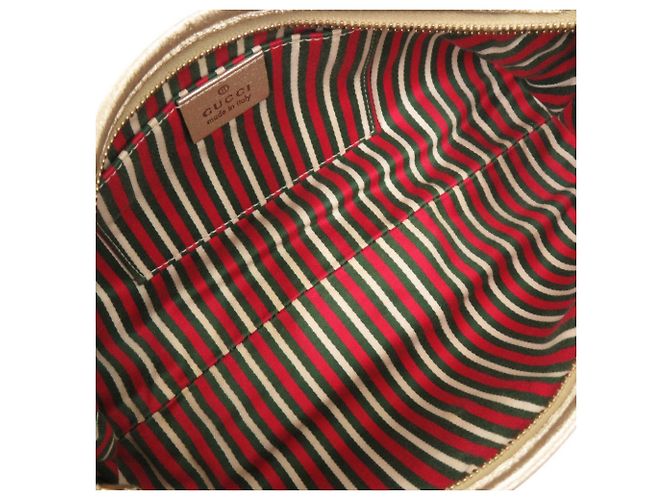 Gucci Abbey GG Canvas Schultertasche Beige Golden - Ansicht 5