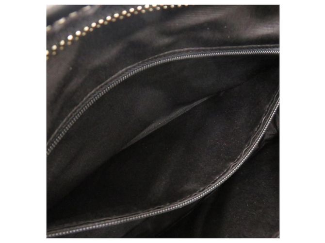 Bolsa de Ombro Mini Signature Coach Marrom Preto - vista 7