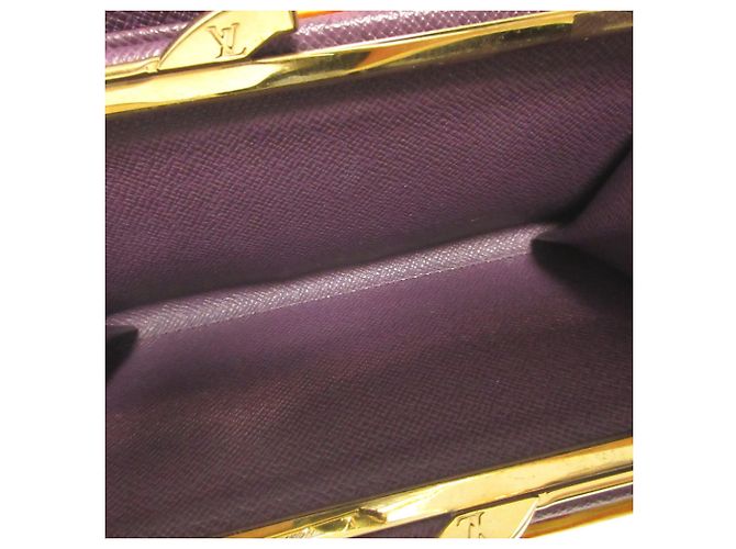 Portafoglio lungo bi-fold in pelle Epi Louis Vuitton Giallo - vista 3
