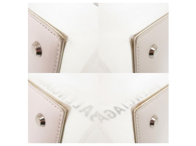 Everyday Balenciaga Duty Free Medium White Tote Bag Weiß - Ansicht 4