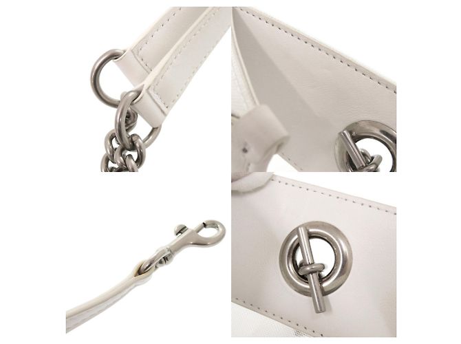 Everyday Balenciaga Duty Free Medium White Tote Bag Weiß - Ansicht 7
