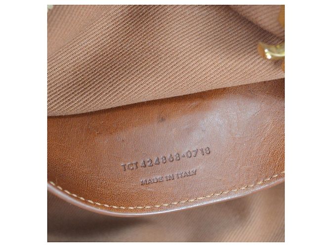 Autre Marque Saint Laurent Monogram Cabas Downtown Straw Baby Beige - vista 4