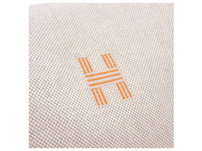 Hermès Hermes Bride à Black GM Handbag Pouch Beige Orange - view 4