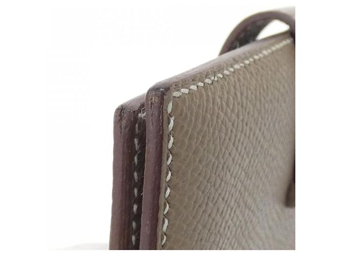 Hermès Hermes Bearn Compact Bill Wallet Taupe - view 3
