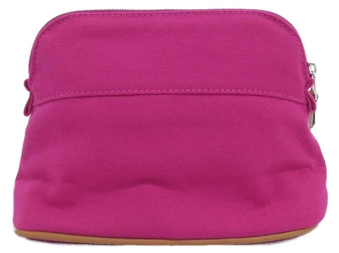 Hermès Hermes Bolide Mini 101629M Handtasche Pouch Fuschia - Ansicht 2