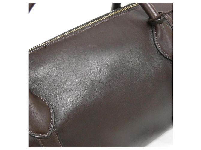 Hermès Bolso Hermes Polochon 1925 Castaño - vista 3