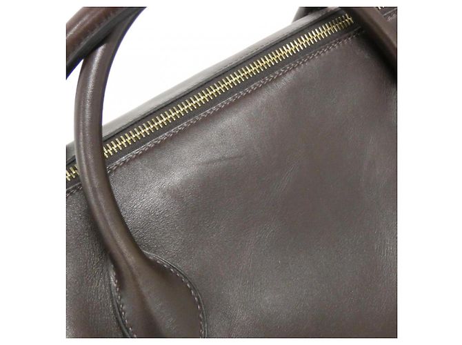Hermès Bolso Hermes Polochon 1925 Castaño - vista 4
