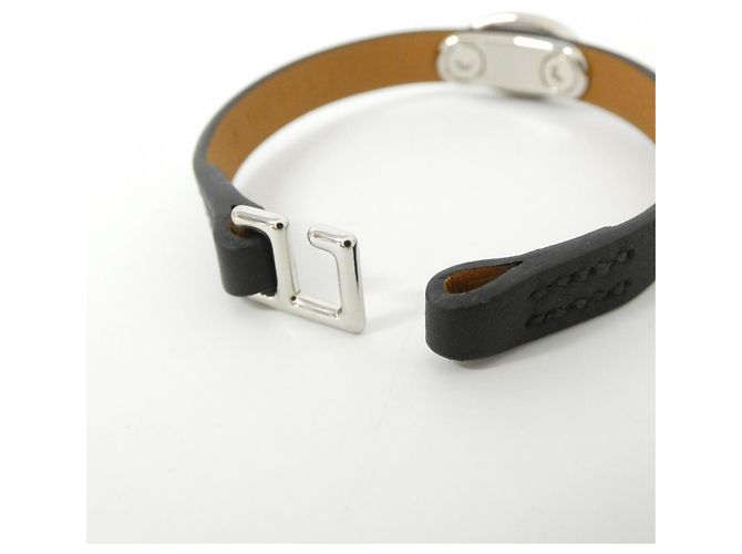 Hermès Pulsera Hermes Mini Thalassa Charm Negro - vista 3