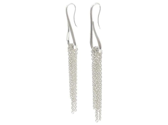 Hermès Brincos de gota Hermes Ricole Silver Prata - vista 2