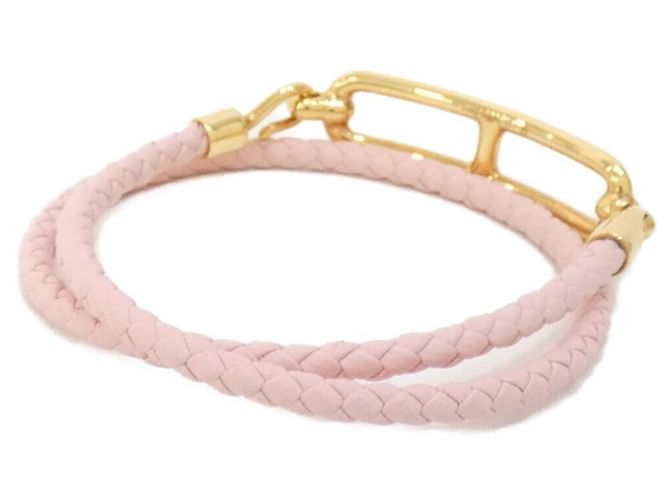 Hermès Hermes Reli Double Tour Charm Armband Pink - Ansicht 2