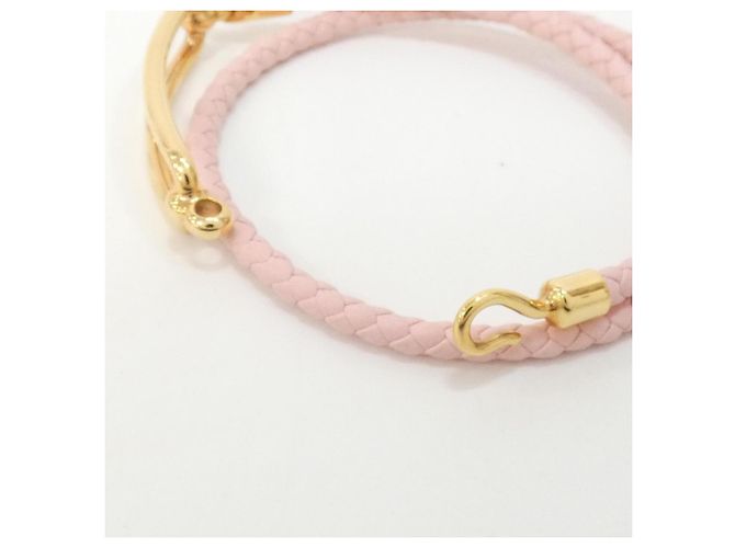 Hermès Hermes Reli Double Tour Charm Armband Pink - Ansicht 4