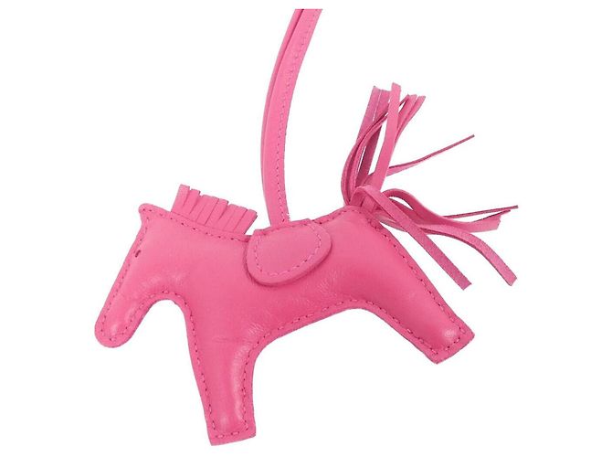 Hermès Rodeo Accessory Bag Charm PM Rosa - vista 2