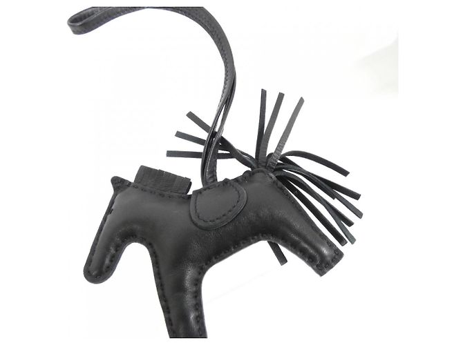 Hermès Rodeo Accessory Bag Charm PM Schwarz - Ansicht 2