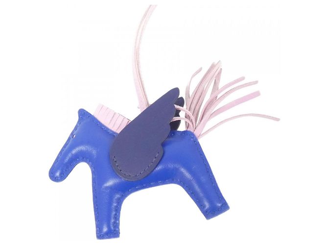 Hermès Hermes Rodeo Pegasus Bag Charm Azul - vista 2