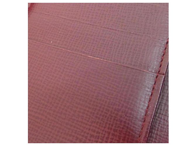 Portafoglio Tri-Fold Cartier in vitello rosso - vista 6