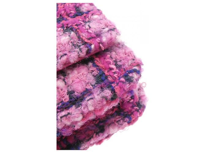 Cartera con cadena Chanel AP0250 Negro Rosa Azul marino - vista 3