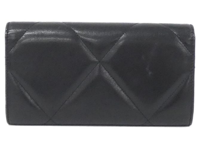 Portafoglio lungo Chanel 19 Line AP0955 Nero - vista 2